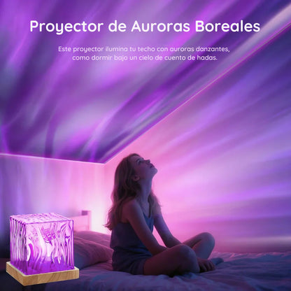 Lámpara Aurora: Transforma cualquier habitación en un oasis de descanso reduciendo el estrés y la ansiedad