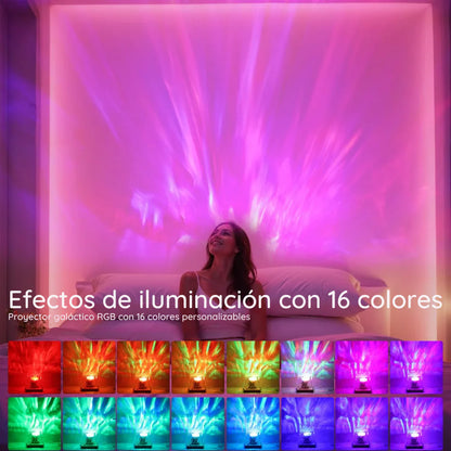 Lámpara Aurora: Transforma cualquier habitación en un oasis de descanso reduciendo el estrés y la ansiedad