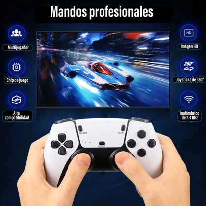 CONSOLA DE JUEGOS 2.4G DIVERSIÓN RETRO AL INSTANTE