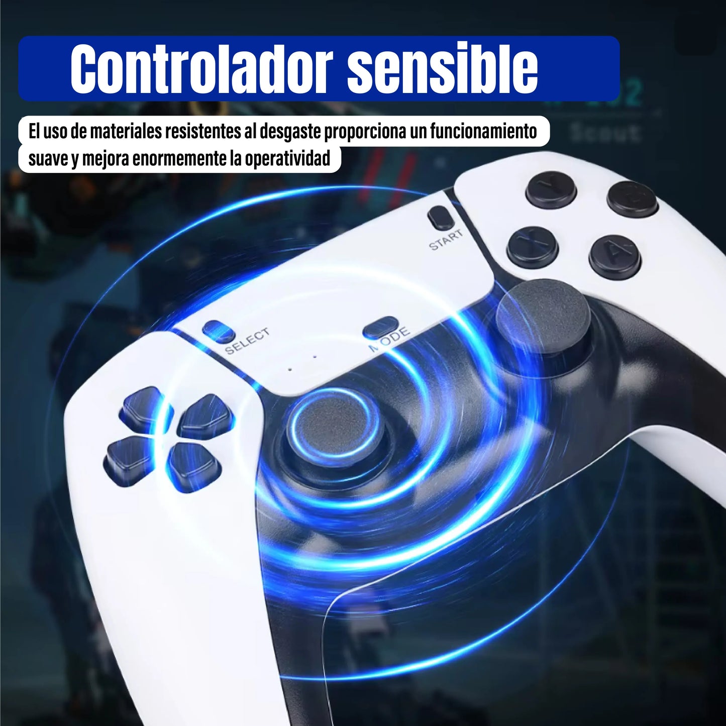 CONSOLA DE JUEGOS 2.4G DIVERSIÓN RETRO AL INSTANTE
