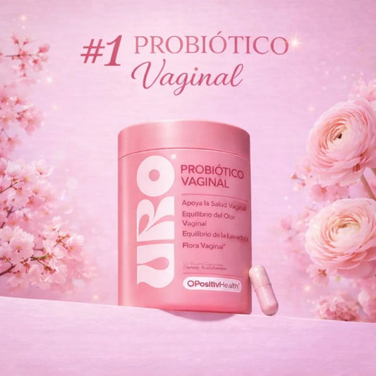 URO – Probiótico Vaginal para Frescura y Equilibrio Íntimo (60 Cápsulas)